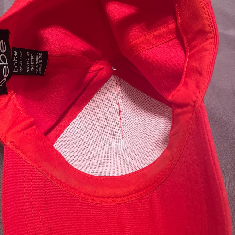 Red Bebe Rhinestone Logo - Picture 3 of 6